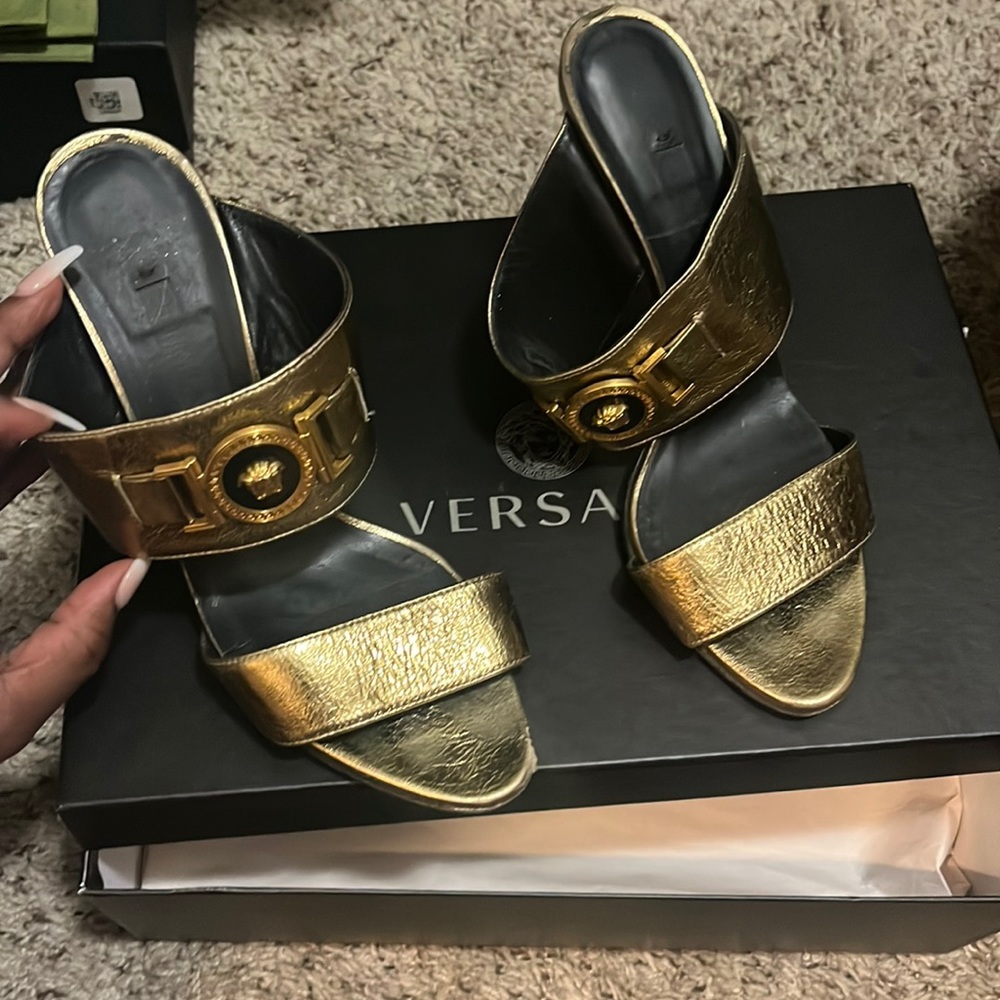 Authentic Versace Mules